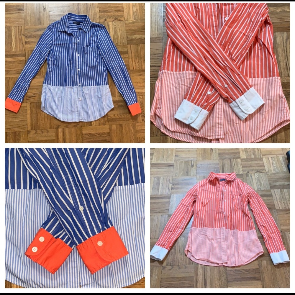 BOGO Gap colorblock Oxford’s like j crew